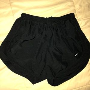 All black nike shorts